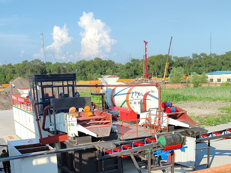 DS土壤淋洗修復設備應用現場