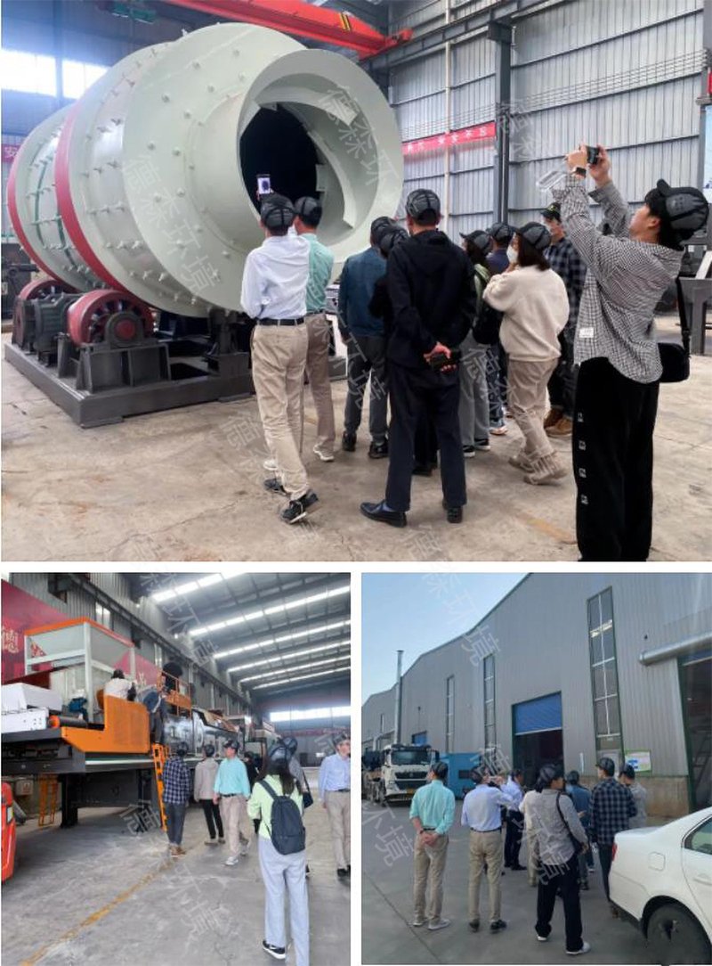 華中科技大學、中南大學一行蒞臨德森生產(chǎn)基地考察調(diào)研