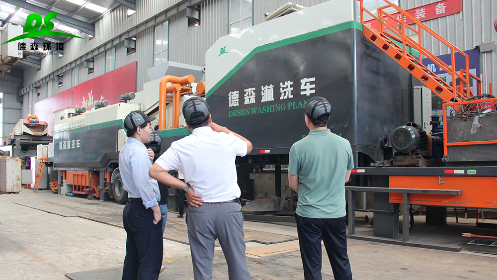 走出實(shí)驗(yàn)室，落實(shí)于應(yīng)用：德森淋洗修復(fù)車(chē)在鉻污染治理中表現(xiàn)完美！