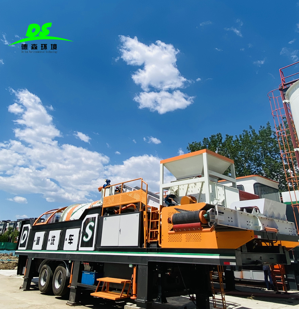 德森淋洗車：土壤修復(fù)領(lǐng)域的“移動凈化站”