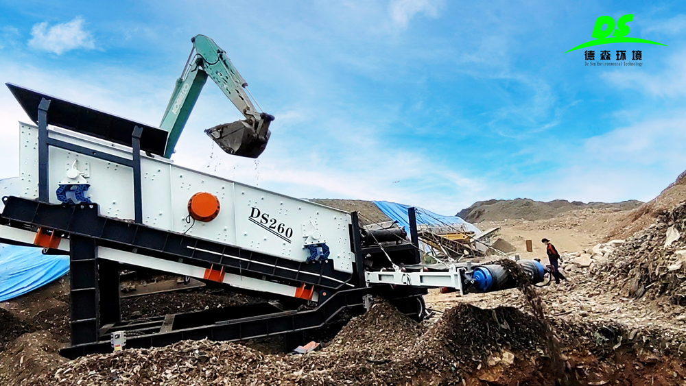 德森環(huán)境篩分車：讓土壤修復(fù)更高效、更智能