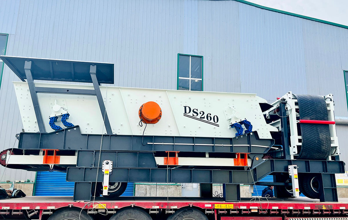 垃圾填埋場(chǎng)移動(dòng)篩分項(xiàng)目發(fā)車(chē)儀式