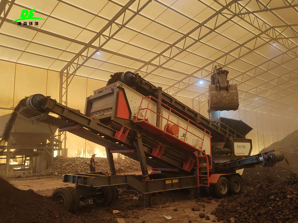 德森環(huán)境篩分車：機(jī)動(dòng)精準(zhǔn)篩分，賦能全域固廢資源化