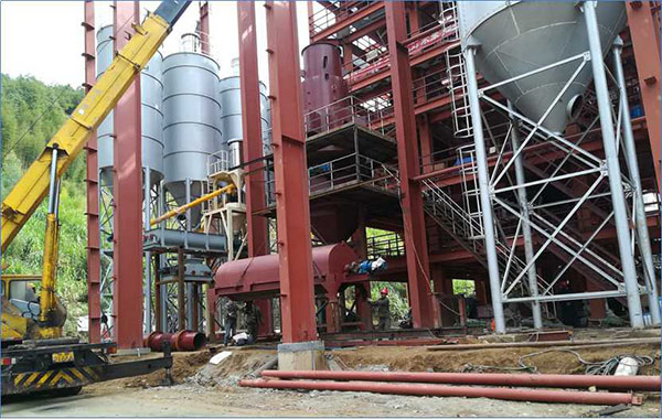 陶?；剞D窯安裝現(xiàn)場